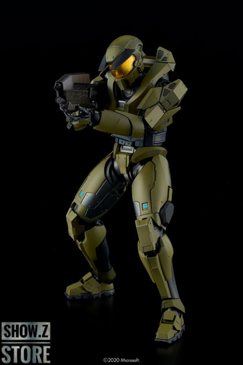 Tactical armor suit with rifle and blade weapon display Tactical armor suit with rifle and blade weapon display