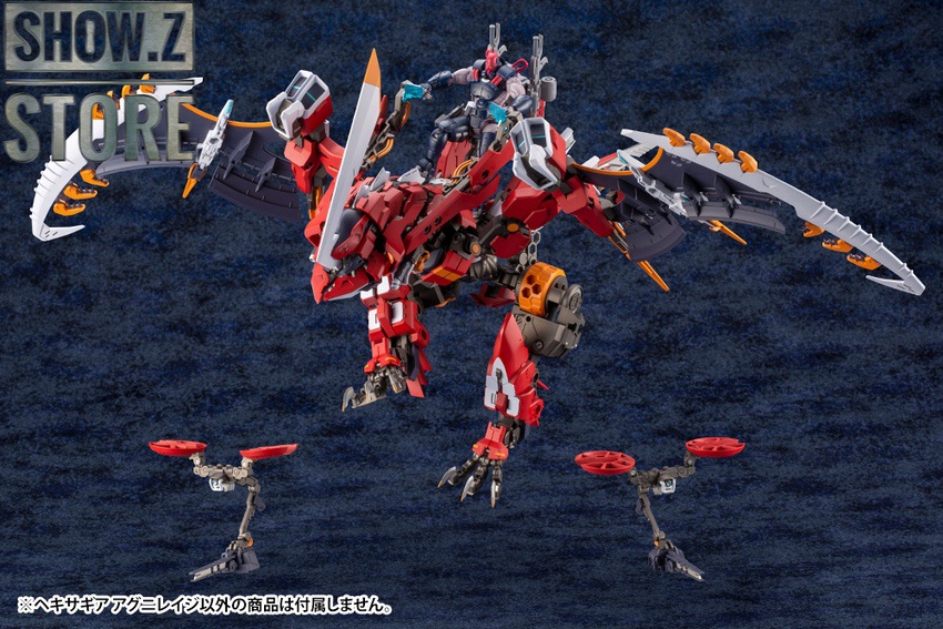 Red mechanical warrior with detailed armor plating Red mechanical warrior with detailed armor plating