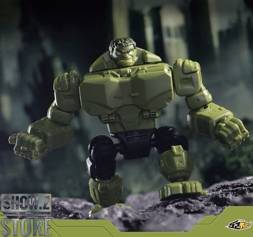52Toys Megabox MB-09 Hulk detailed armored figure closeup 52Toys Megabox MB-09 Hulk detailed armored figure closeup