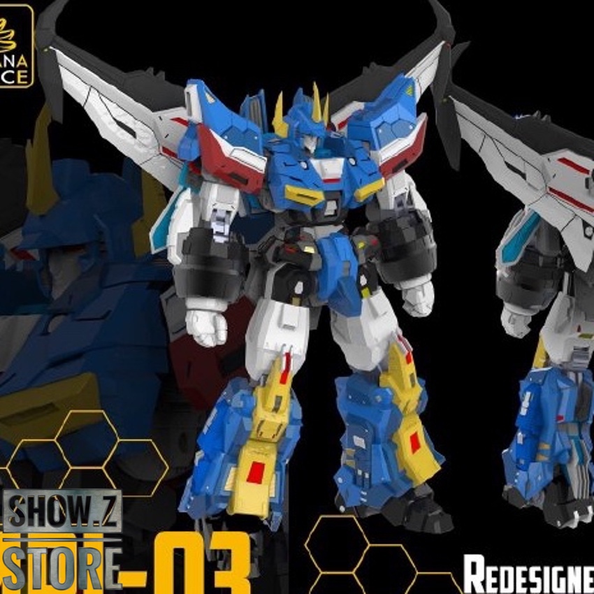 Banana Force MPL-03 Dai Atlas mecha robot front view Banana Force MPL-03 Dai Atlas mecha robot front view