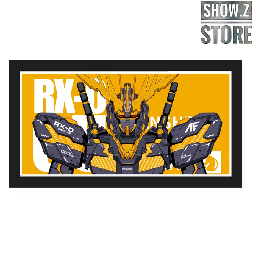 ChenFu Studio RX-0 Unicorn Gundam 02 Banshee 3D wall art ChenFu Studio RX-0 Unicorn Gundam 02 Banshee 3D wall art