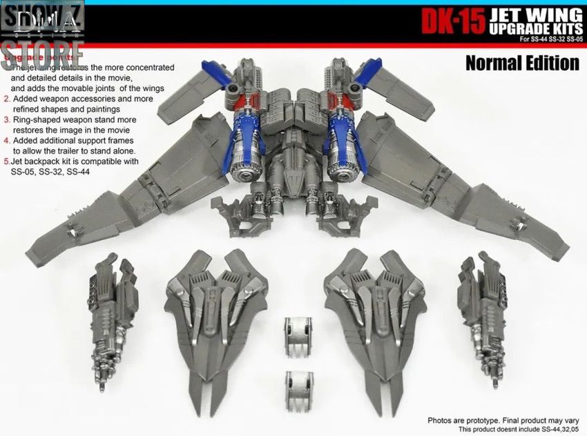 DNA Design DK-15 upgrade kit jet wing Optimus Prime normal edition DNA Design DK-15 upgrade kit jet wing Optimus Prime normal edition