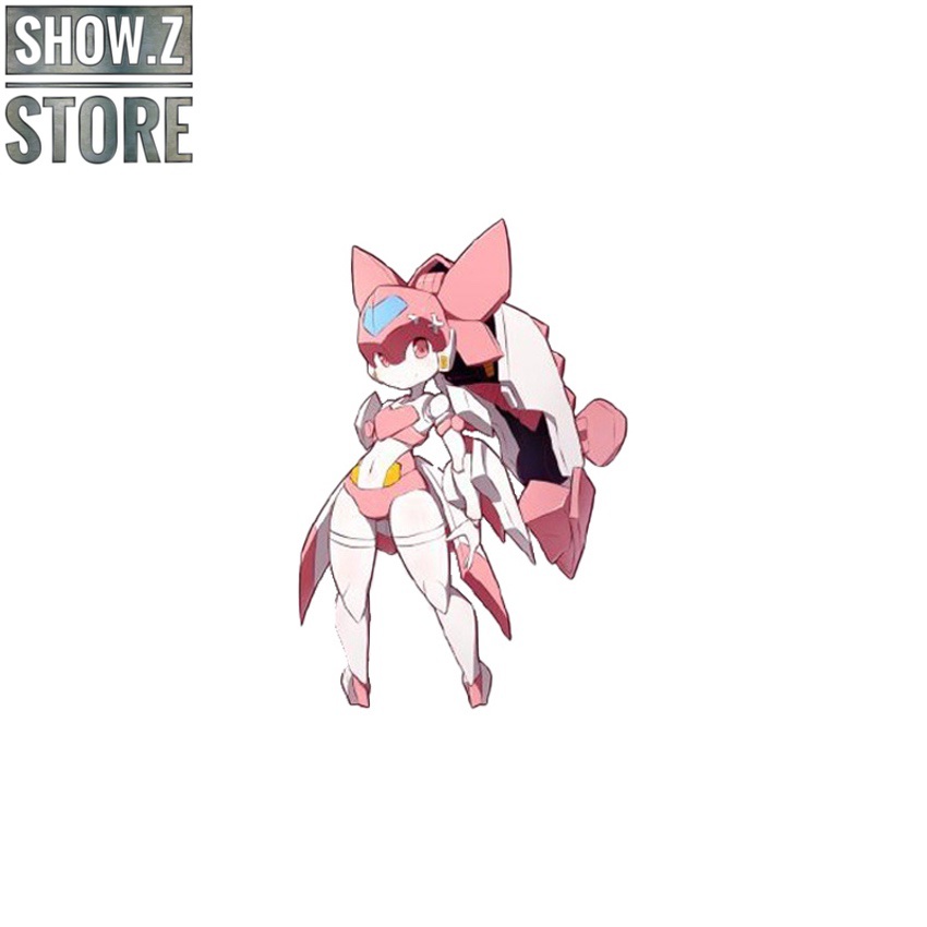 Pink and blue girl robots showcasing articulated joints and details Pink and blue girl robots showcasing articulated joints and details