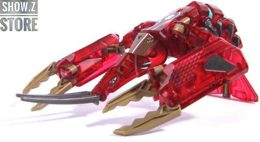 52Toys BeastBox BB-11 Trident red beast figure with spikes 52Toys BeastBox BB-11 Trident red beast figure with spikes