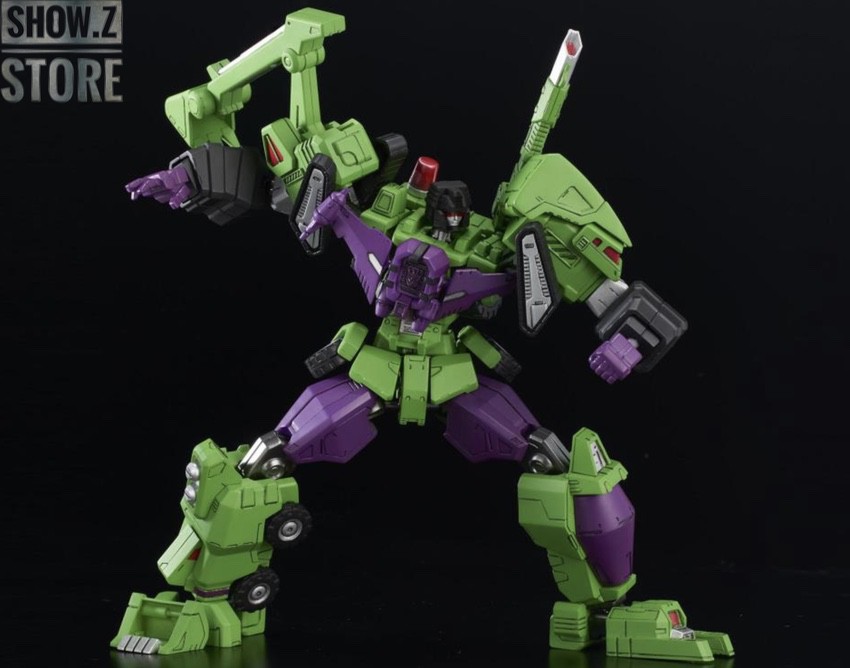 Flame Toys Furai Devastator robot detailed assembly instruction manual pages included Flame Toys Furai Devastator robot detailed assembly instruction manual pages included