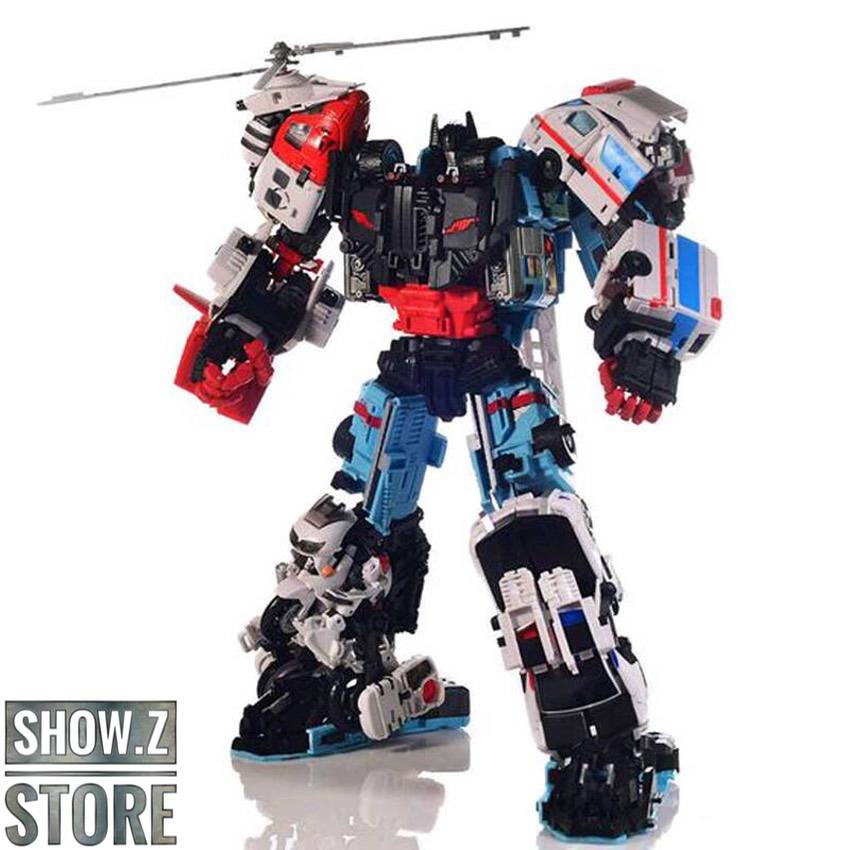Yes Model Guardia Defensor combiner team full multicolor set Yes Model Guardia Defensor combiner team full multicolor set