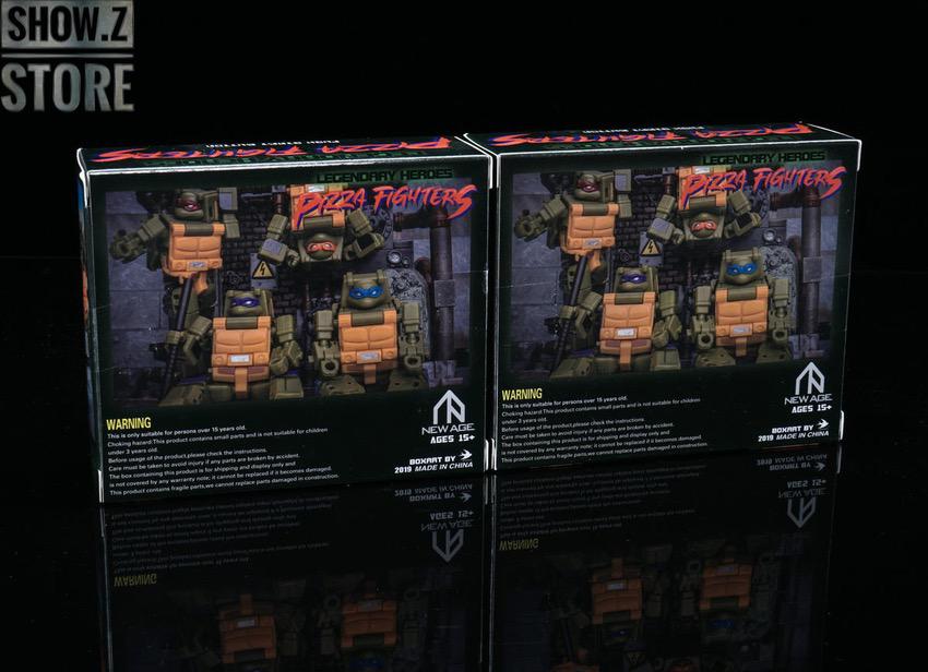 Newage H19N yellow robot in robot mode with weapons Newage H19N yellow robot in robot mode with weapons