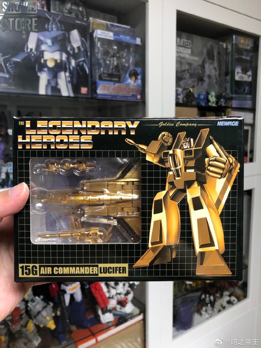 NewAge H15G Lucifer Starscream gold version robot toy NewAge H15G Lucifer Starscream gold version robot toy