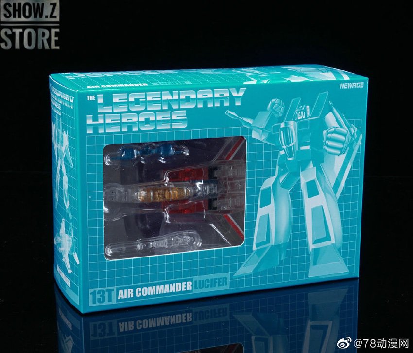 Newage H13T Lucifer Starscream box with clear window display Newage H13T Lucifer Starscream box with clear window display
