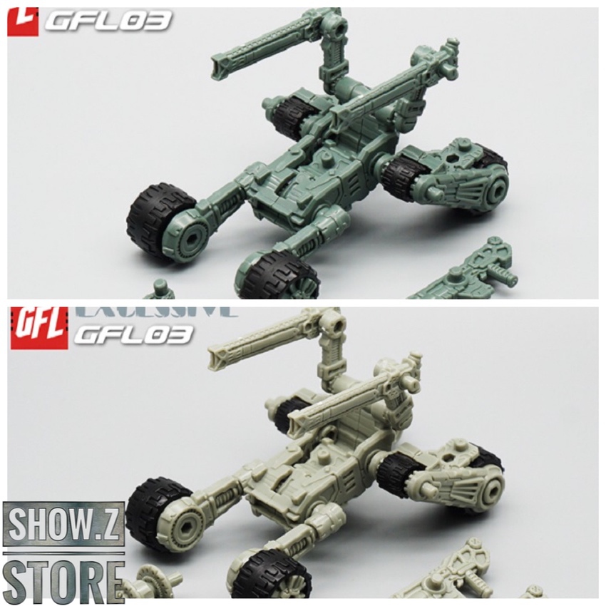 MechFansToys GFL03F green Diaclone series mecha model MechFansToys GFL03F green Diaclone series mecha model