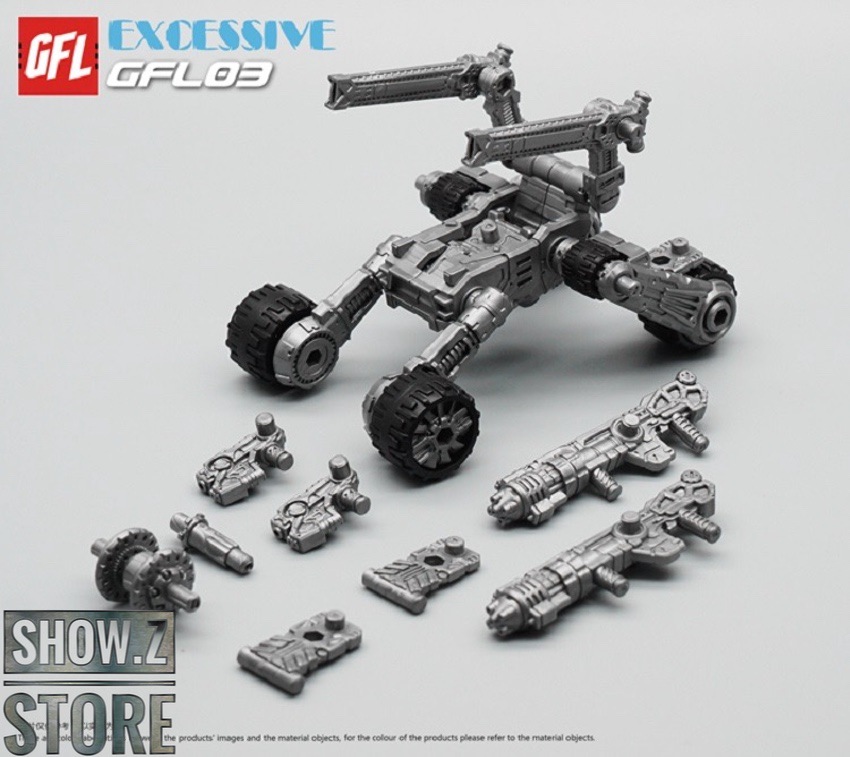 MechFansToys GFL03S Excessive Diaclone model assembled form MechFansToys GFL03S Excessive Diaclone model assembled form