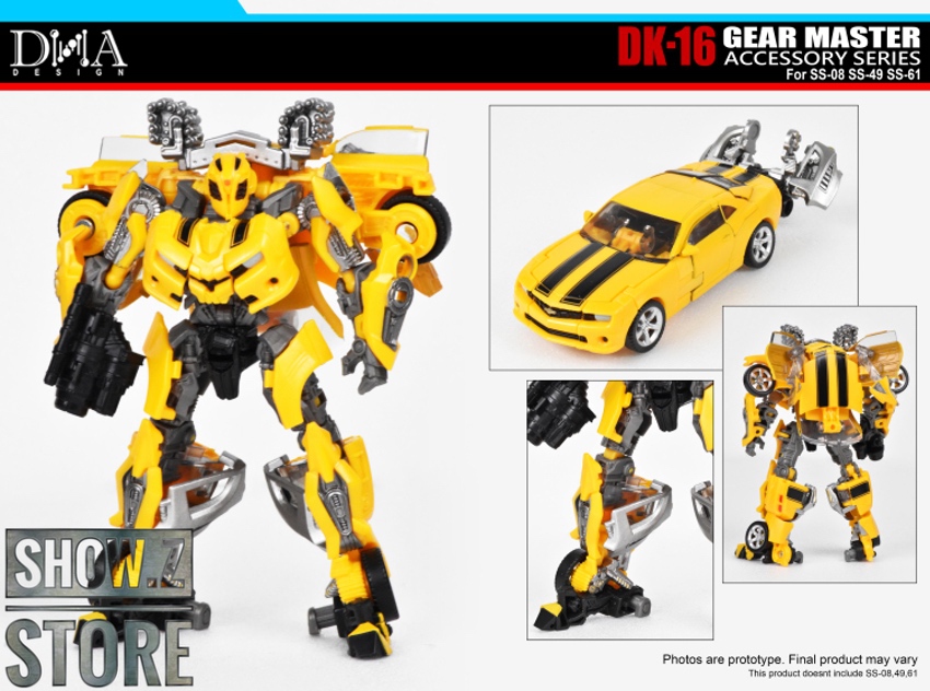 Gear Master upgrade kit yellow robot transformer build Gear Master upgrade kit yellow robot transformer build