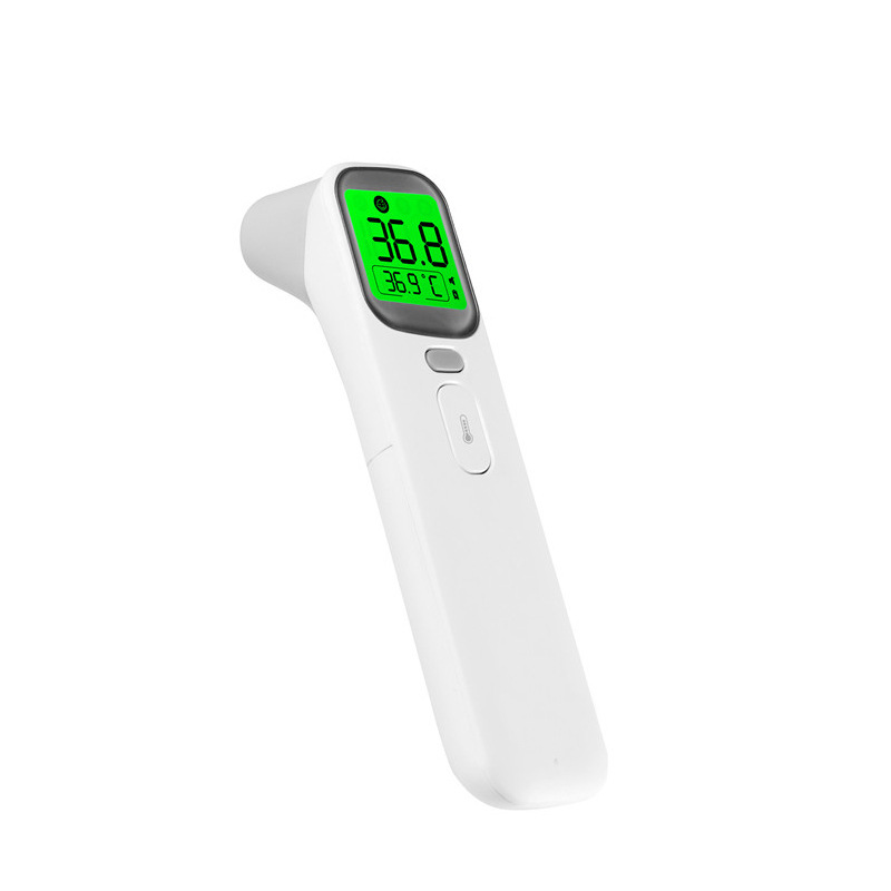 FDA approved non-contact infrared forehead thermometer white device FDA approved non-contact infrared forehead thermometer white device