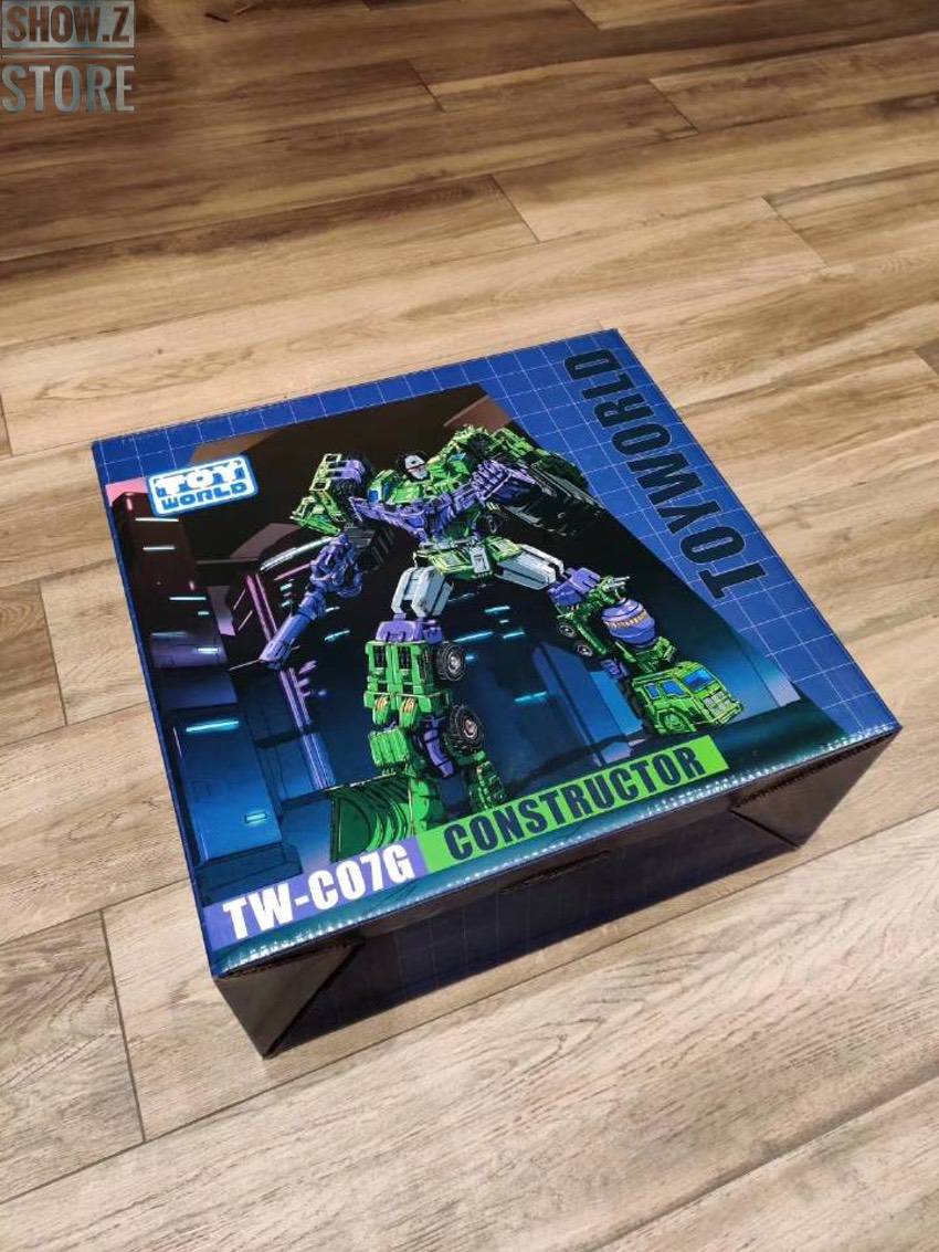 Toyworld TW-C07G Constructor Devastator G1 color transformation robot toy Toyworld TW-C07G Constructor Devastator G1 color transformation robot toy