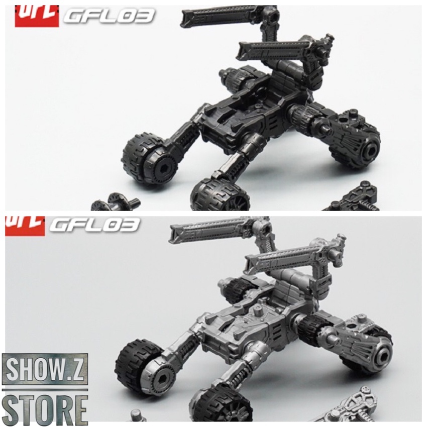 MechFansToys GFL03 Excessive Diaclone series black mecha kit MechFansToys GFL03 Excessive Diaclone series black mecha kit