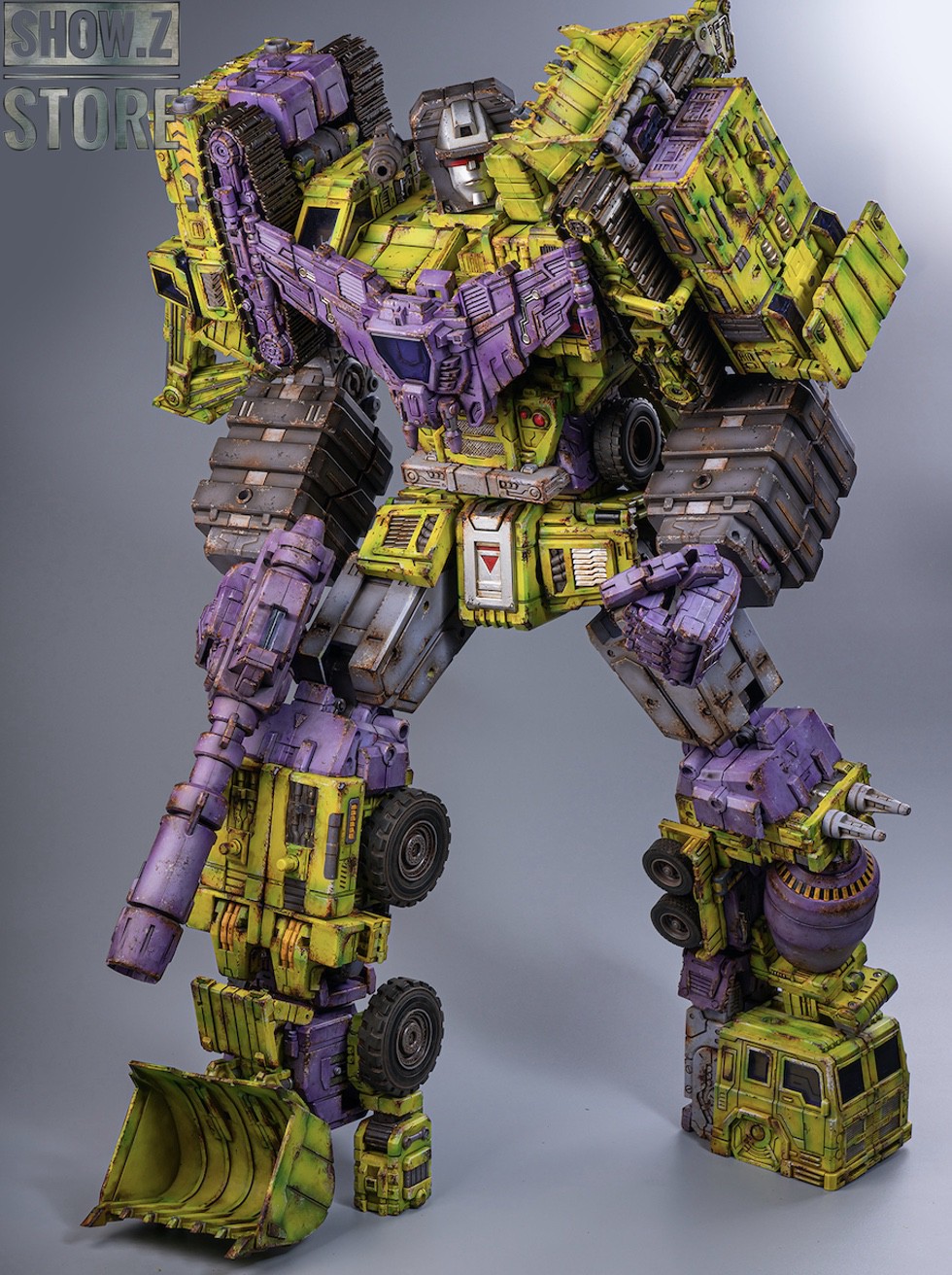 ToyWorld Constructor Devastator G1 robot crouching transformation ToyWorld Constructor Devastator G1 robot crouching transformation