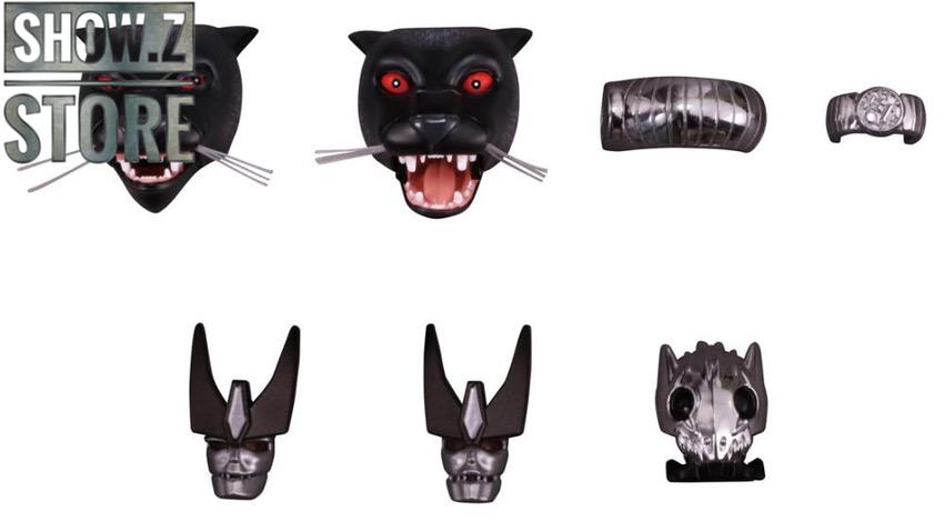 Shadow Panther robot head details fierce expression Shadow Panther robot head details fierce expression