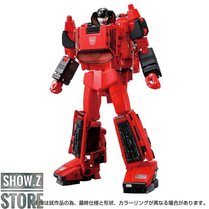 Takara Tomy Masterpiece MP-39+ Spinout red robot display figure Takara Tomy Masterpiece MP-39+ Spinout red robot display figure