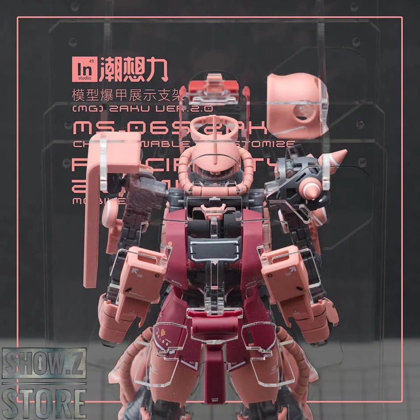 Inforce MS-06S Zaku II Commander Type mecha packaging Inforce MS-06S Zaku II Commander Type mecha packaging