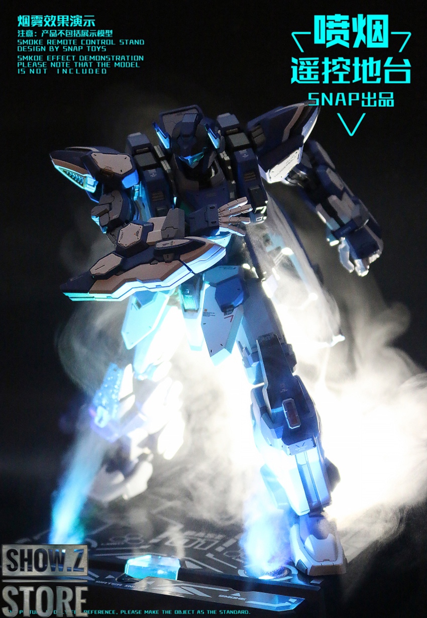 Smoke display stand remote control information and LED color selection Smoke display stand remote control information and LED color selection
