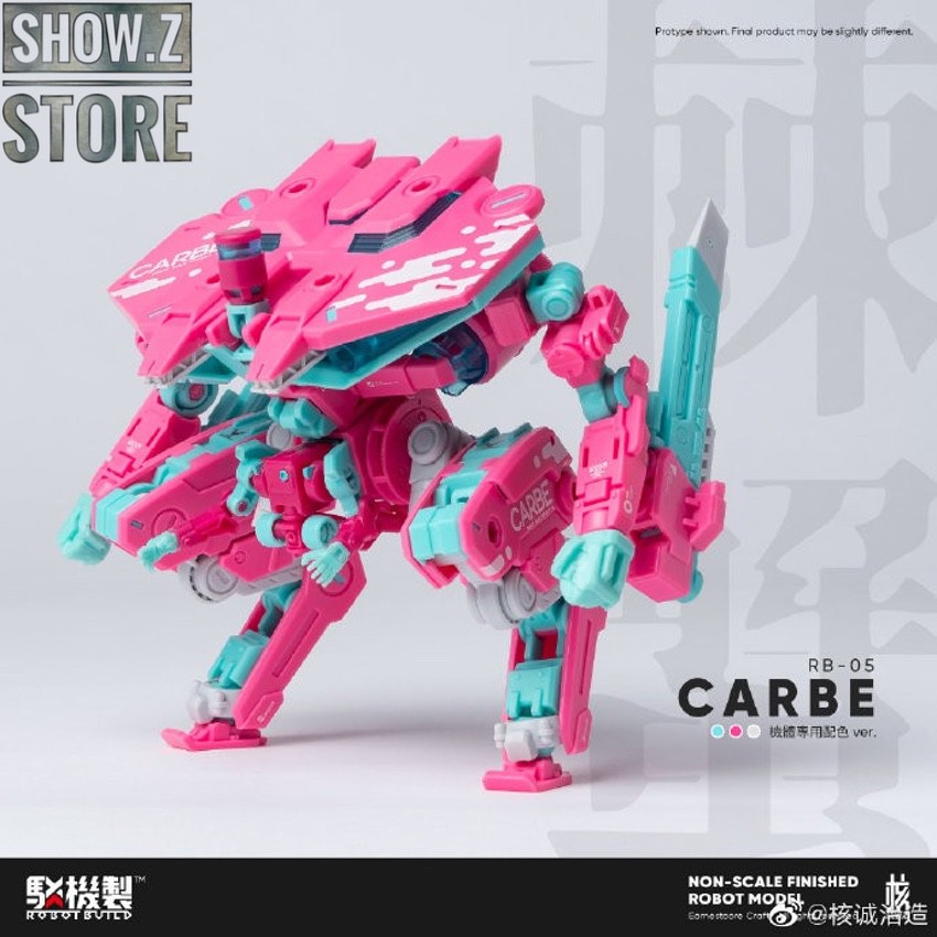Non-scale finished robot model with articulated joints and color separated parts Non-scale finished robot model with articulated joints and color separated parts