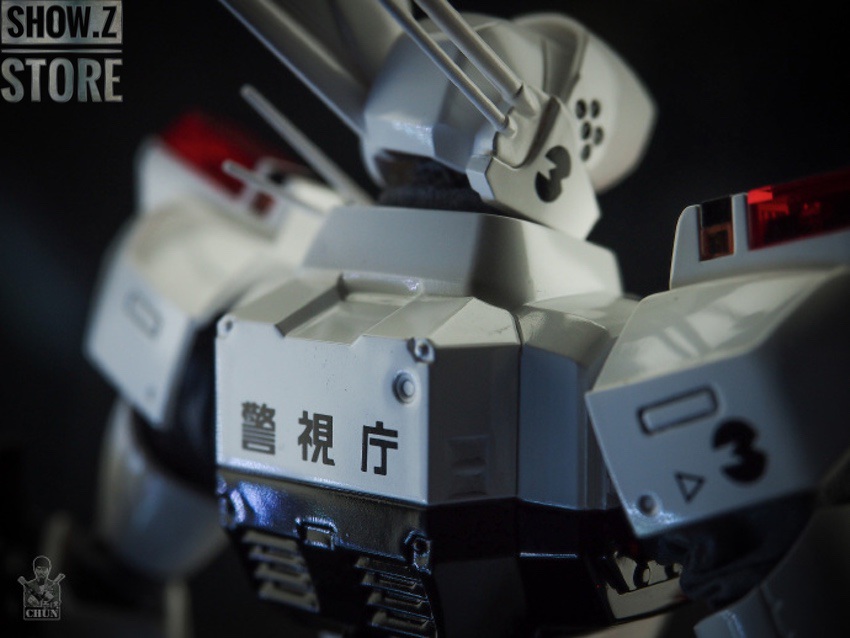 Patlabor Ingram Unit 2 white grey police mecha robot Patlabor Ingram Unit 2 white grey police mecha robot