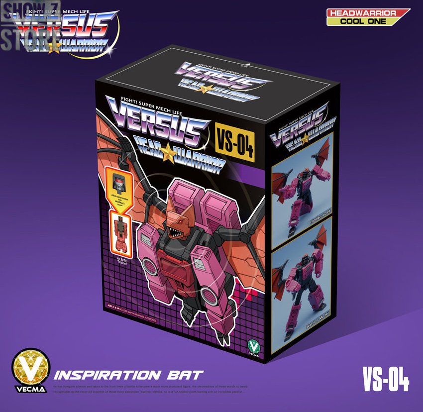 Mechanized bat creature with pink body and red wing membranes Mechanized bat creature with pink body and red wing membranes