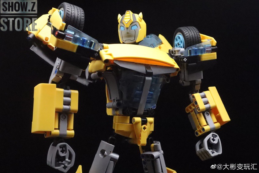 Hasbro Xiaomi Onebot Bumblebee building brick robot yellow Hasbro Xiaomi Onebot Bumblebee building brick robot yellow