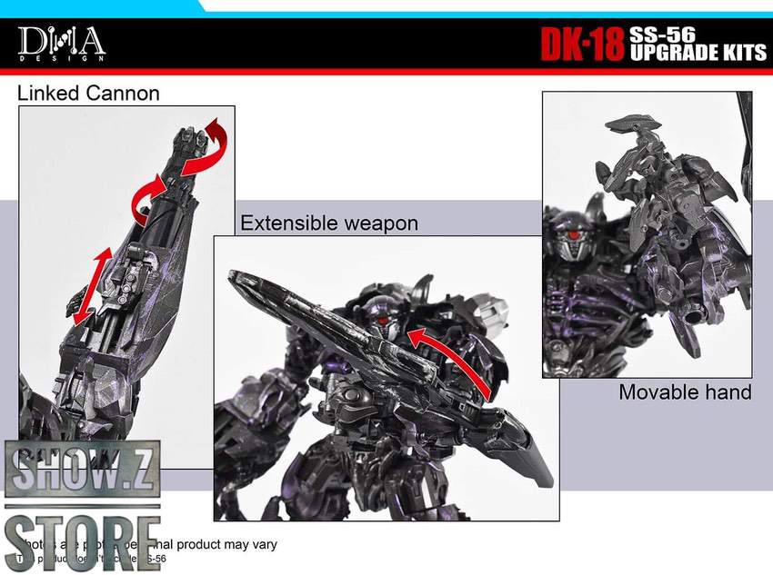 DNA Design DK-18 upgrade parts movable hand weapon configuration DNA Design DK-18 upgrade parts movable hand weapon configuration