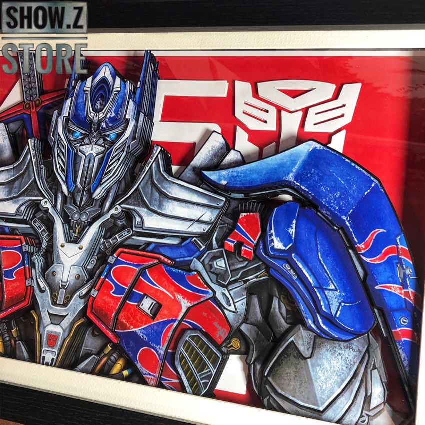 Transformers Prime wall art showing detailed face design Transformers Prime wall art showing detailed face design