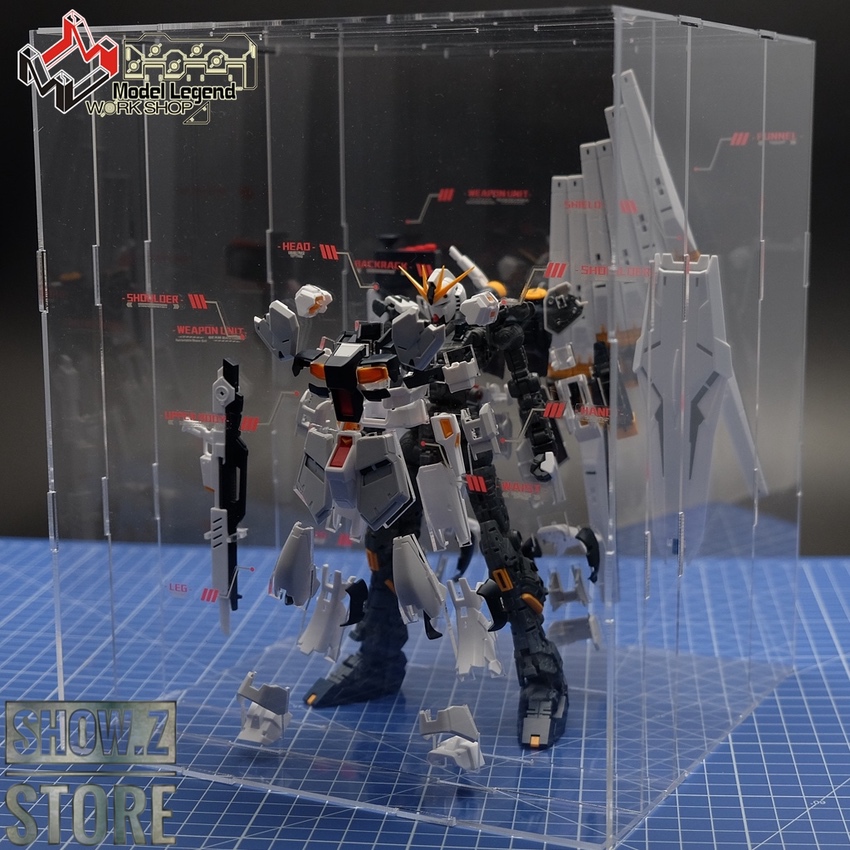 Model Legend 1/144 RX-93 Nu Gundam with detailed internal structure Model Legend 1/144 RX-93 Nu Gundam with detailed internal structure