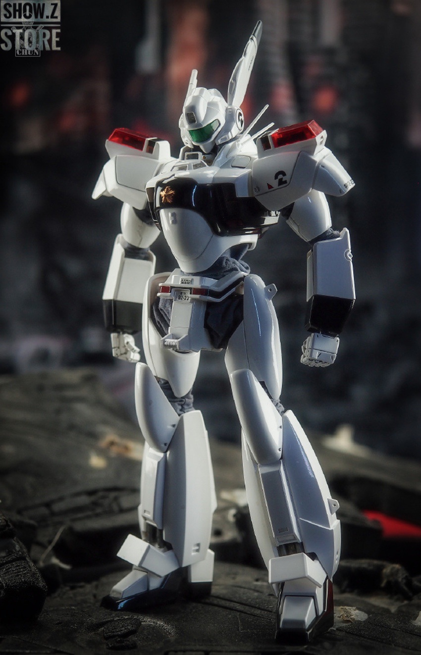 ThreeZero Patlabor white blue red police ingram robot ThreeZero Patlabor white blue red police ingram robot