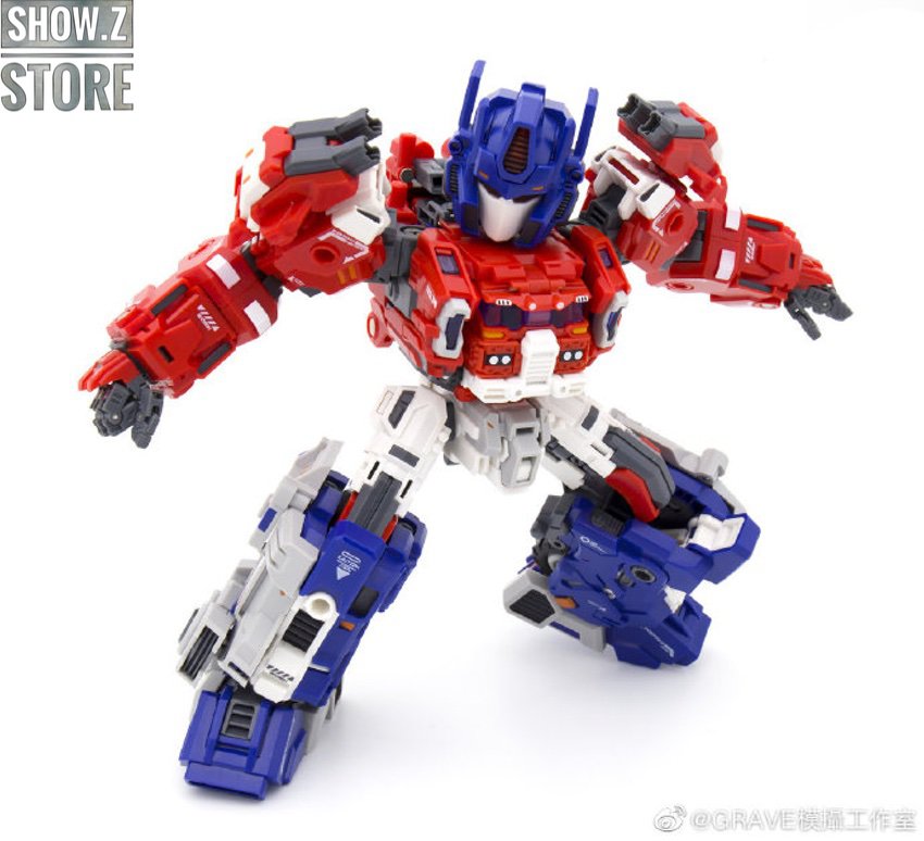 Master Made SDT-07 God Ginrai red blue armor Master Made SDT-07 God Ginrai red blue armor