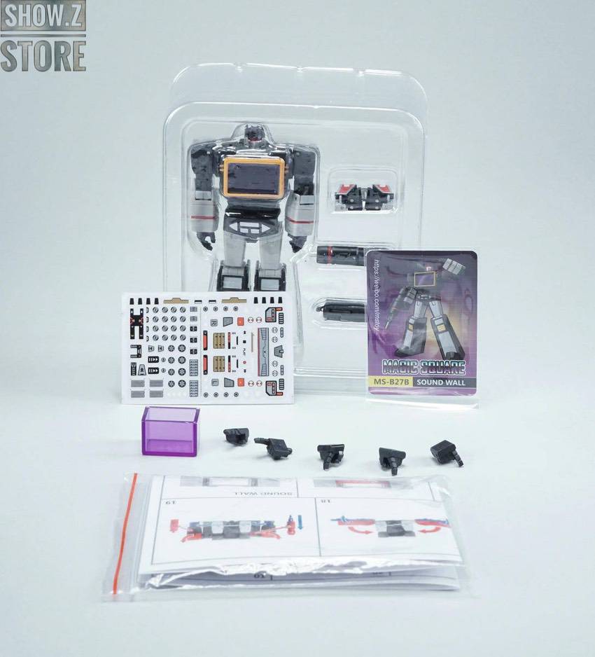 Sound Wall robot small cassette form mode Sound Wall robot small cassette form mode
