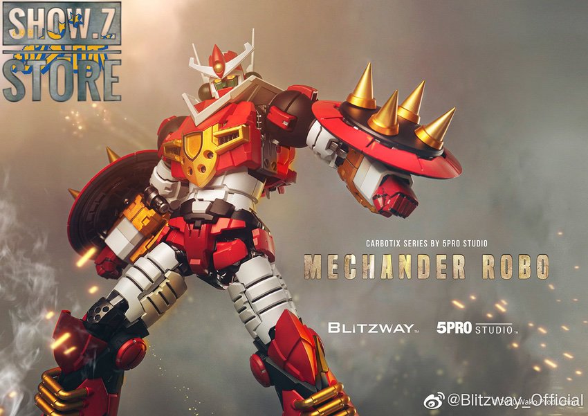 Blitzway 5PRO Mechander Robo series robot with special effects Blitzway 5PRO Mechander Robo series robot with special effects