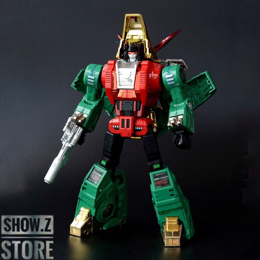 FansToys FT-04G Slag G2 green dinosaur mecha robot form FansToys FT-04G Slag G2 green dinosaur mecha robot form