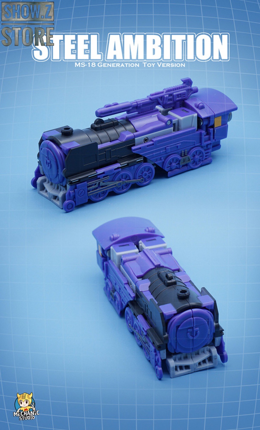 MS-18 Astrotrain robot mode showing detailed joint articulation MS-18 Astrotrain robot mode showing detailed joint articulation