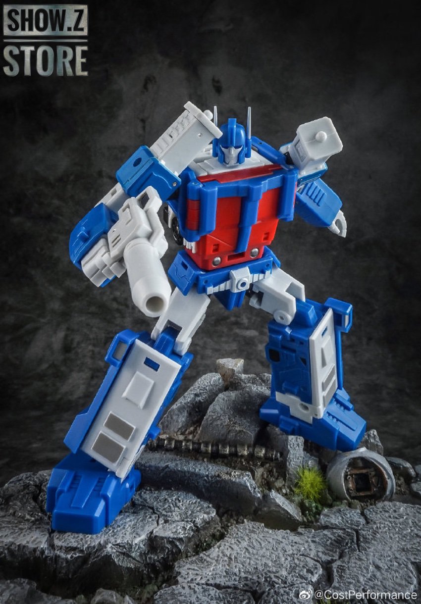 CostPerformance Ultra Magnus robot in vehicle mode blue and red CostPerformance Ultra Magnus robot in vehicle mode blue and red