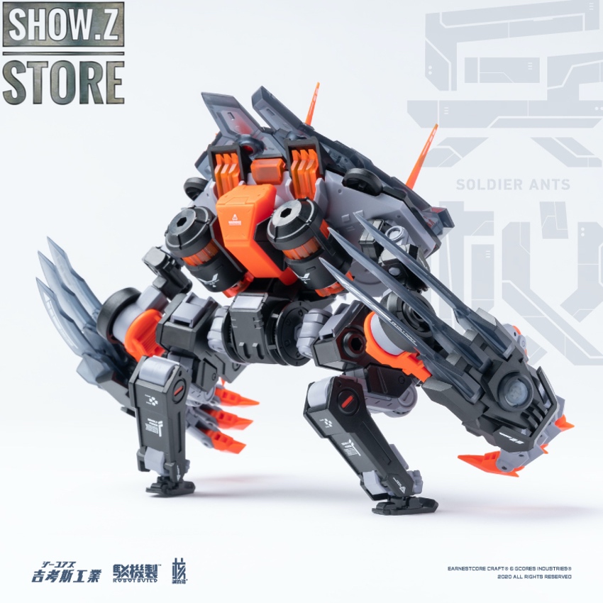 Earnestcore RB-05Kai robot warrior figure detailed Earnestcore RB-05Kai robot warrior figure detailed