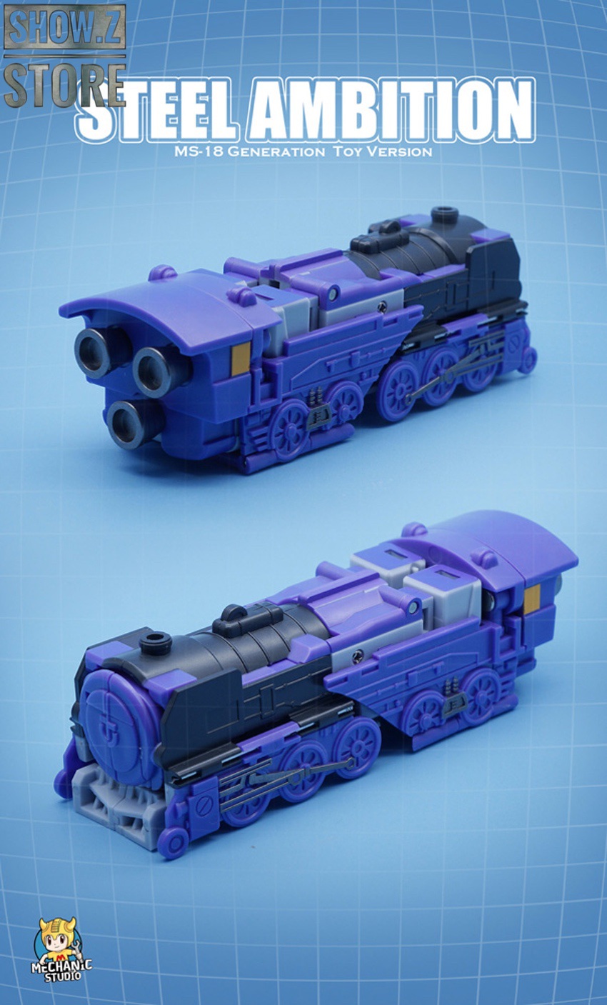 Steel Ambition Astrotrain transformer with detailed transformation components Steel Ambition Astrotrain transformer with detailed transformation components