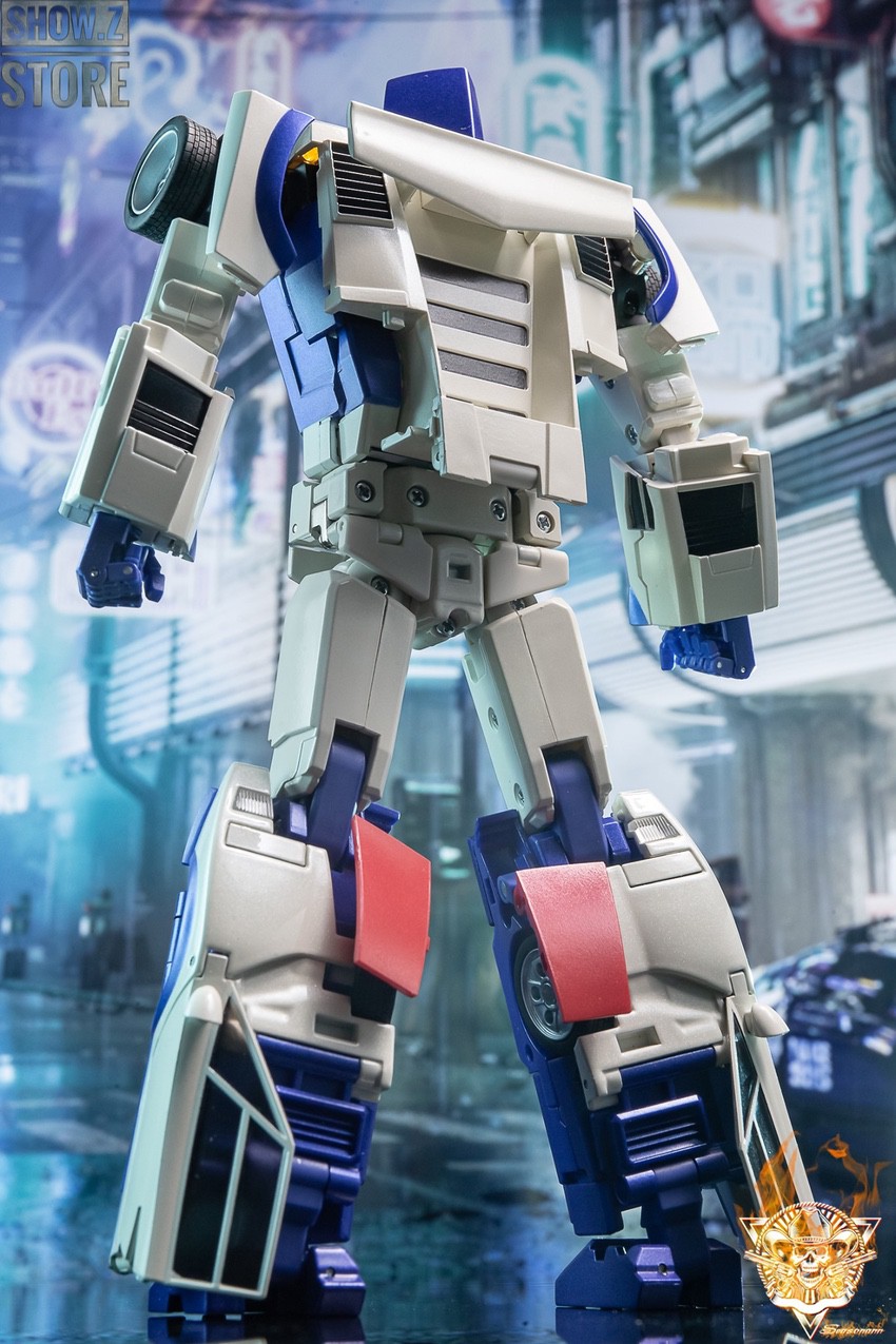FansToys FT-31C Spoiler Breakdown transformation vehicle mode form view FansToys FT-31C Spoiler Breakdown transformation vehicle mode form view