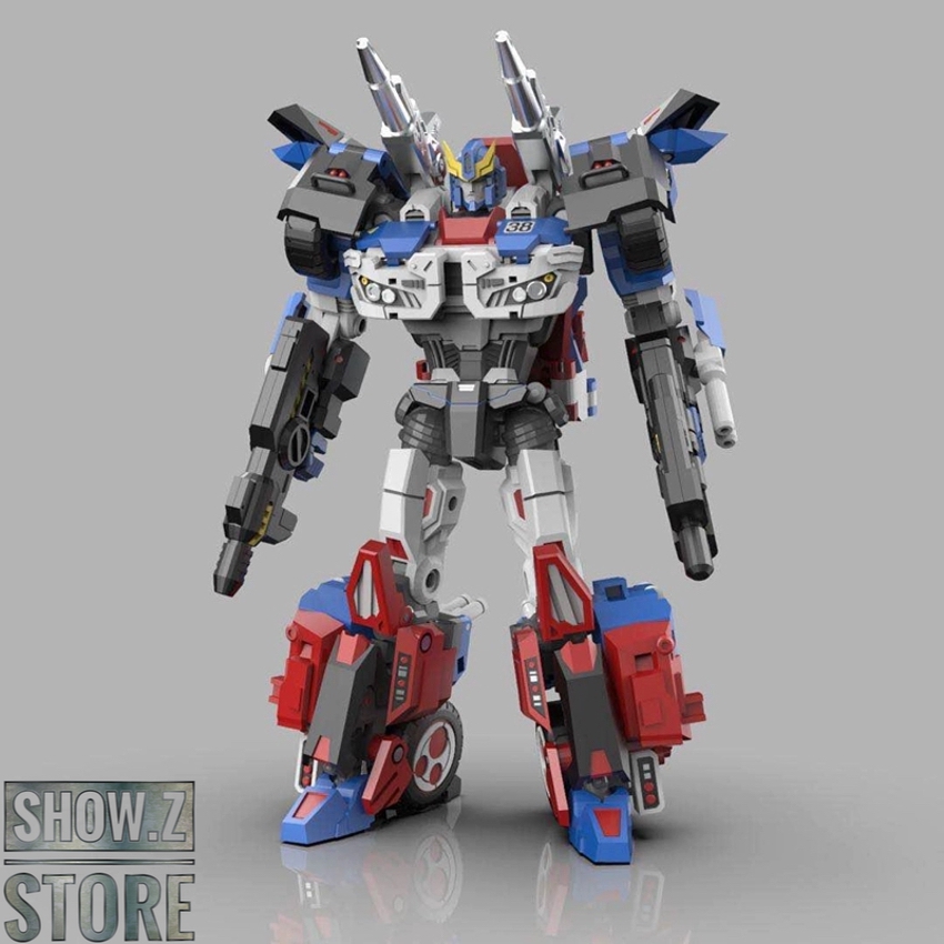 G-Creation GDW-02B Dust IDW Smokescreen red white robot G-Creation GDW-02B Dust IDW Smokescreen red white robot