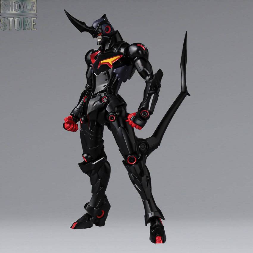 Lazengann figure in dynamic combat pose with extending limbs Lazengann figure in dynamic combat pose with extending limbs