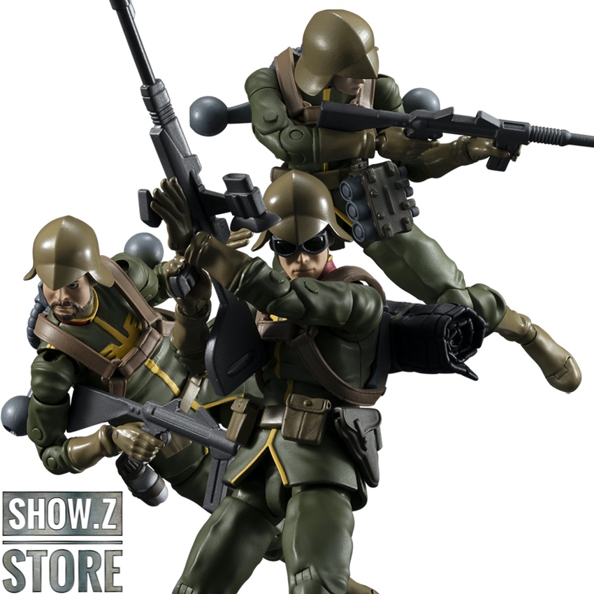 Armed Zion soldier figure in green and tan military uniform Armed Zion soldier figure in green and tan military uniform
