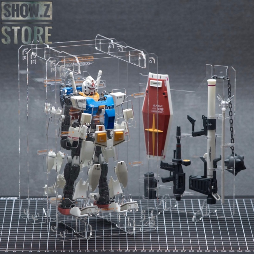 Inforce MG02 MG RX-78-2 Gundam Ver2.0 internal structure Inforce MG02 MG RX-78-2 Gundam Ver2.0 internal structure