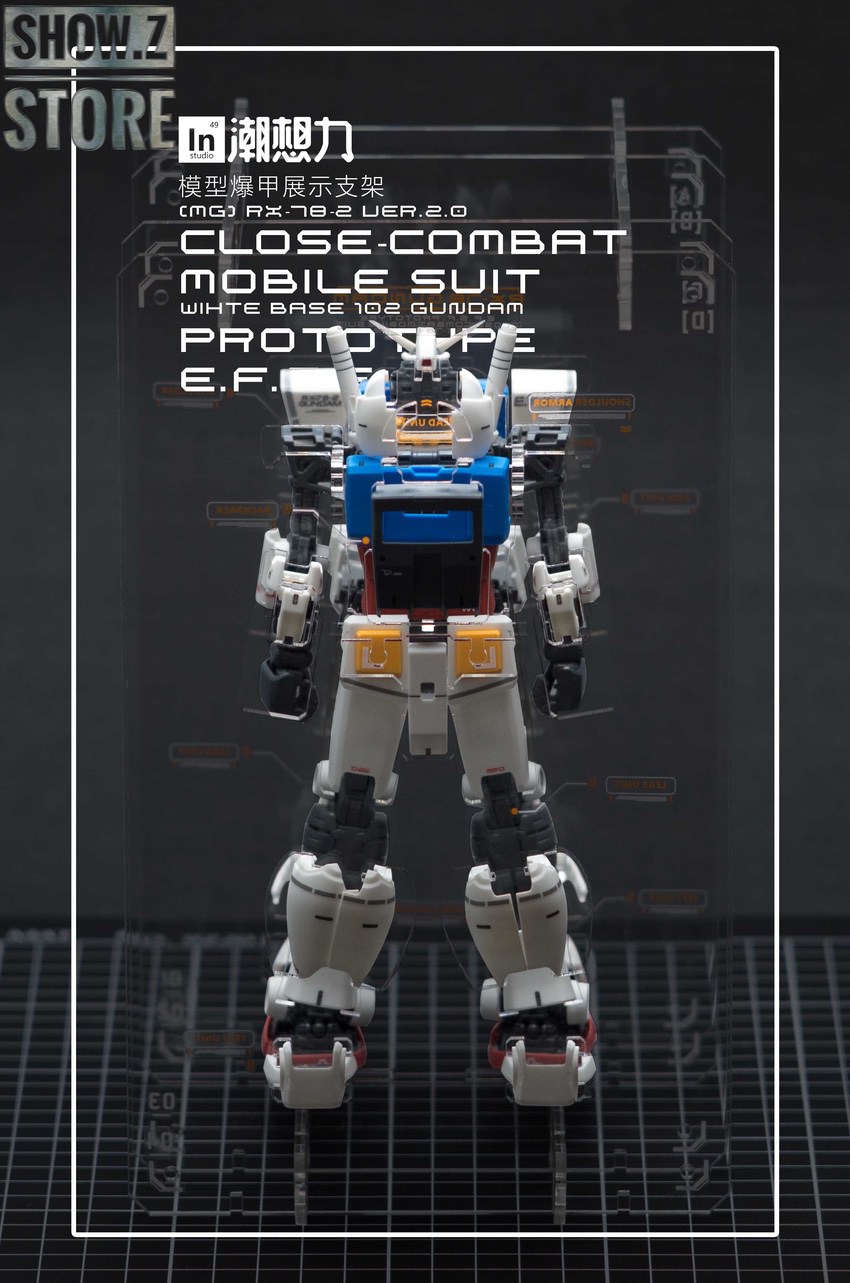 Inforce MG02 1/100 Gundam with sophisticated internal detail Inforce MG02 1/100 Gundam with sophisticated internal detail