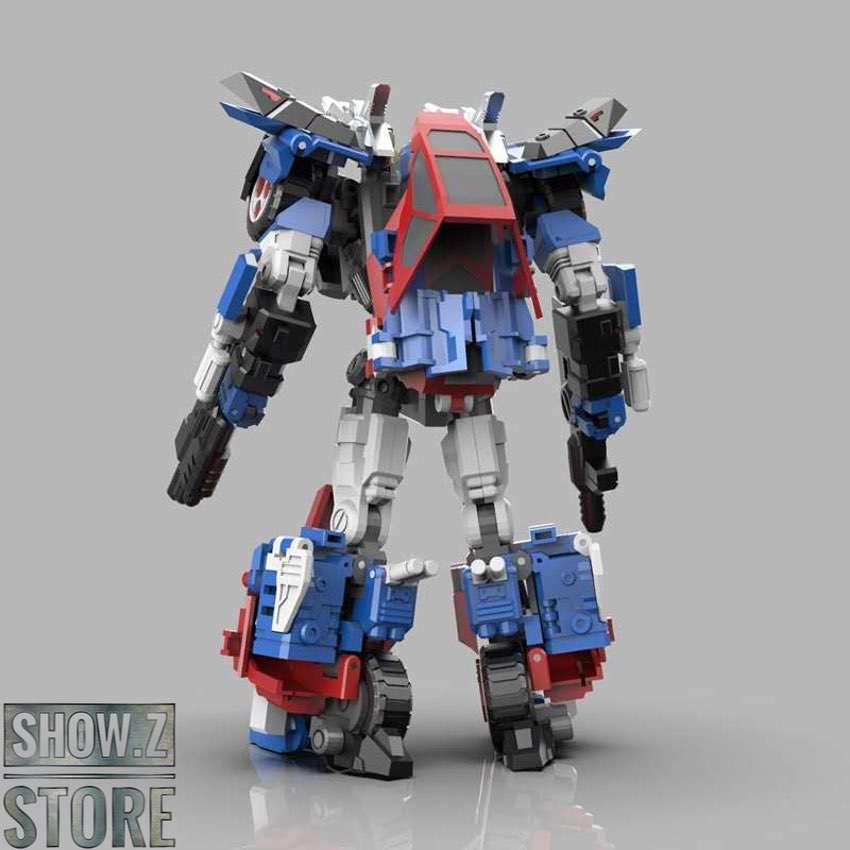 G-Creation Smokescreen robot red warrior armor pose G-Creation Smokescreen robot red warrior armor pose