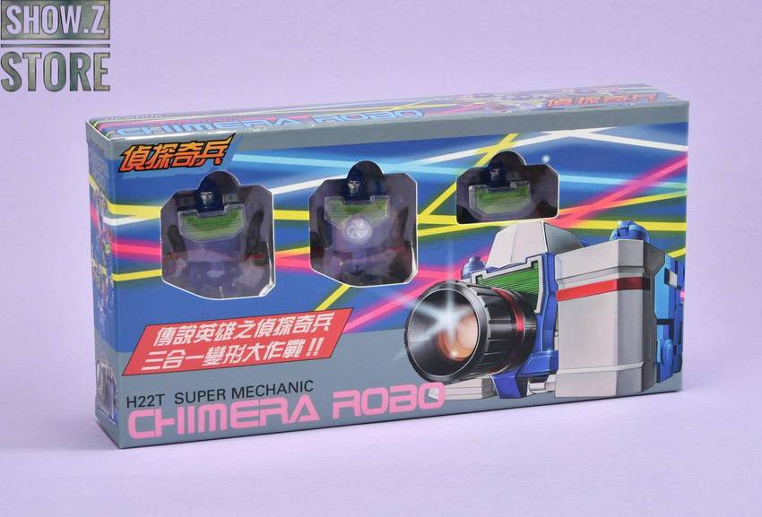 NewAge Chimera Reflector transparent version robot toy collection box NewAge Chimera Reflector transparent version robot toy collection box