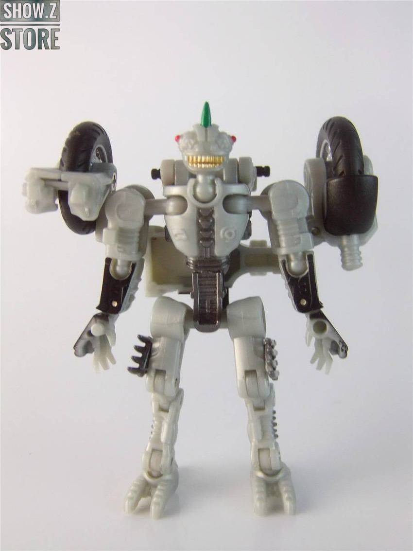 Mozart robot in humanoid form with extended limbs and armor Mozart robot in humanoid form with extended limbs and armor