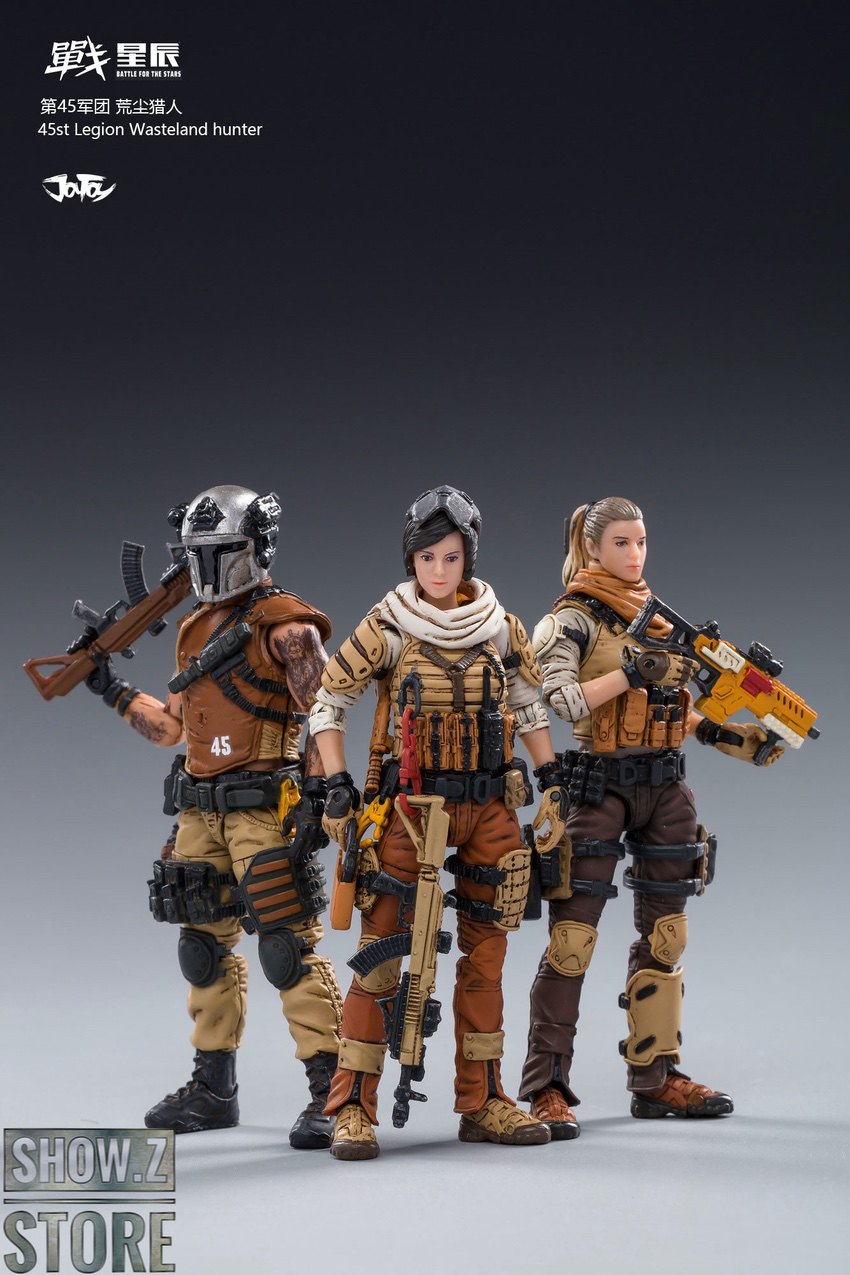 Wasteland hunter soldiers tan beige tactical gear frontline Wasteland hunter soldiers tan beige tactical gear frontline
